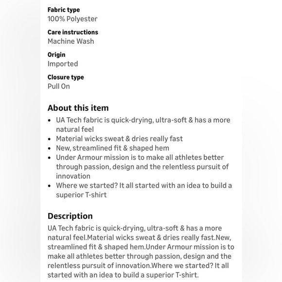 NWT Under Armour Men's V-neck Compression Short-sleeve T-shirt, White, Size L - Picture 11 of 13